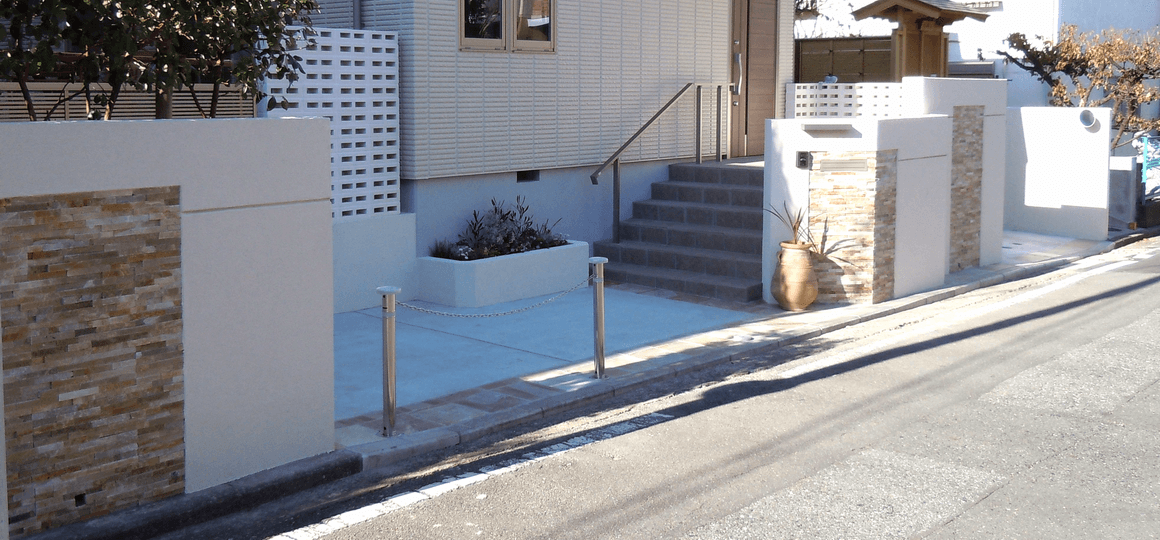 横浜エクステリア｜横浜市をはじめとした神奈川県東部の外構／エクステリア／ガーデン工事専門店。横浜市・川崎市・鎌倉市・逗子市・葉山町・藤沢市・大和市など。新築もリフォームも。